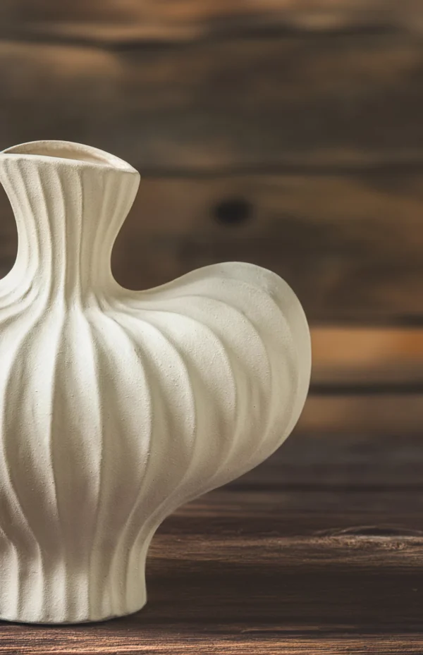 Modern Sculptural Ceramic Vase